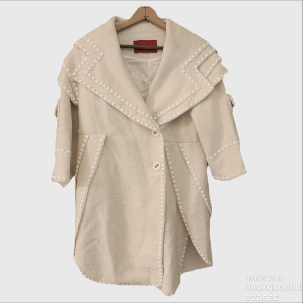 Saint Gil Tiered Utility Peacoat